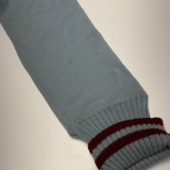 Vintage 50s Broadway Knit Sweater Adult Small 17.5x25.5 Blue - Picture 11 of 16